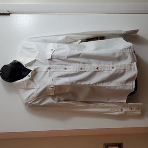 Women's True Religion Rocky Western shirt with Pave snaps.